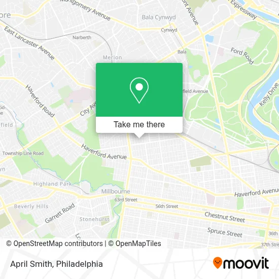 April Smith map