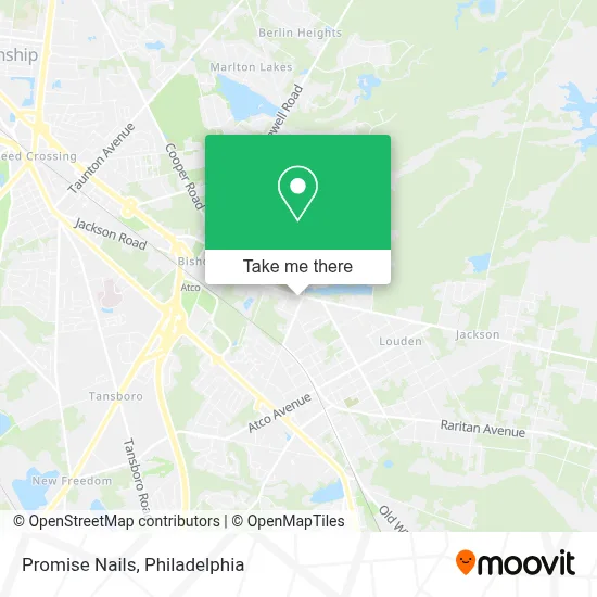 Promise Nails map