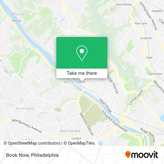 Book Now map