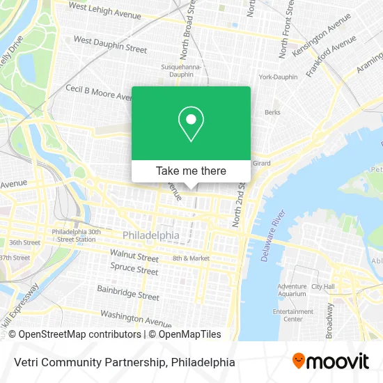 Vetri Community Partnership map