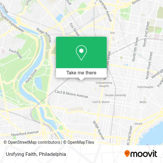 Unifying Faith map