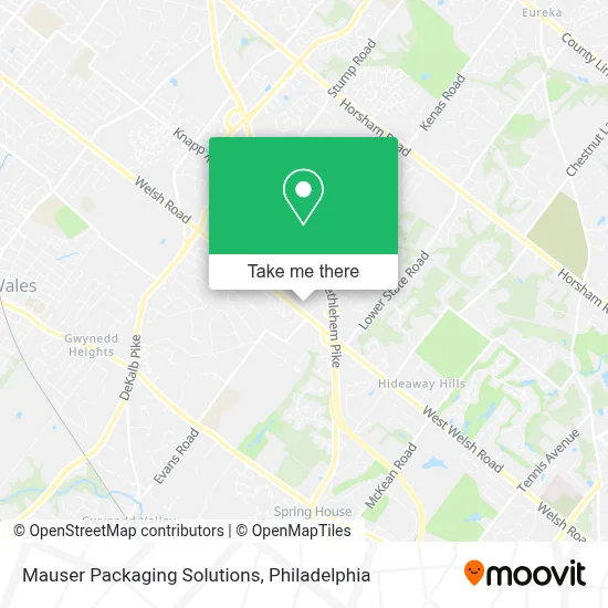 Mauser Packaging Solutions map