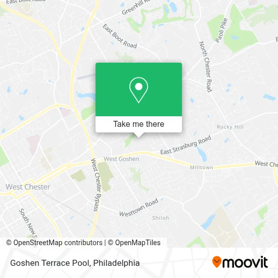 Goshen Terrace Pool map