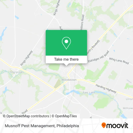 Musnoff Pest Management map
