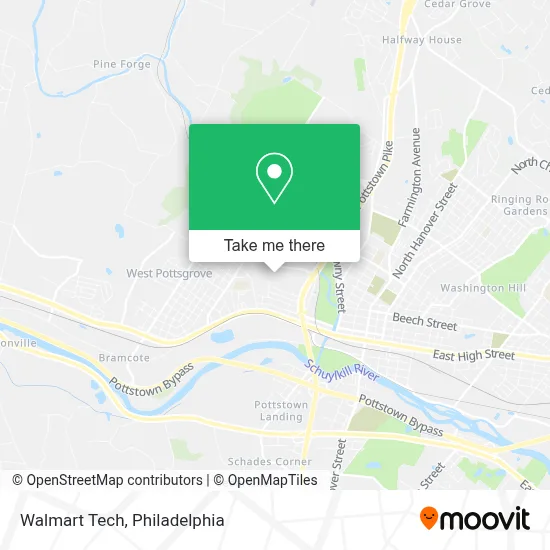 Walmart Tech map