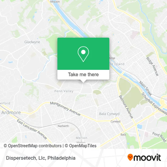 Dispersetech, Llc map