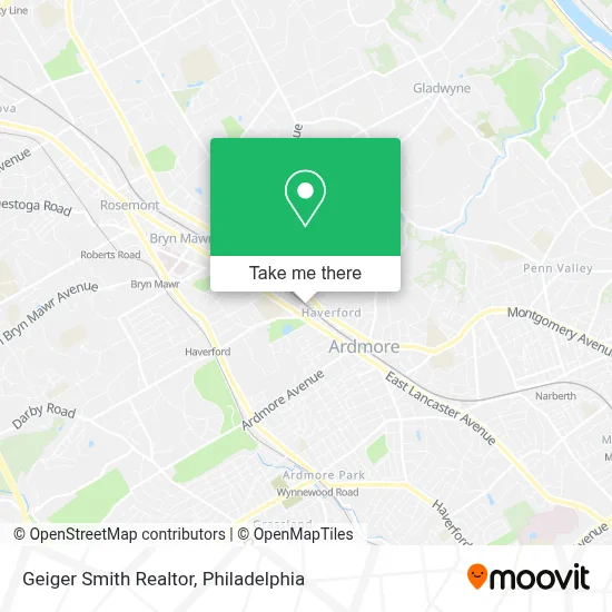 Geiger Smith Realtor map