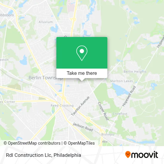 Rdl Construction Llc map