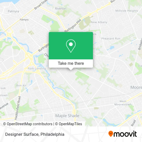 Designer Surface map