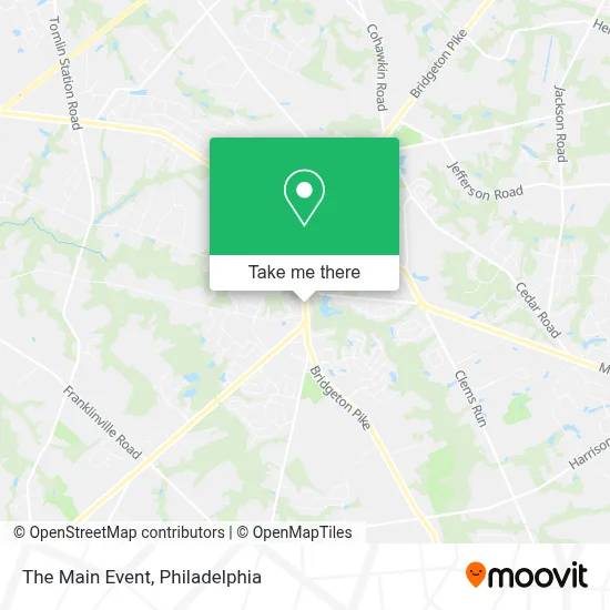 The Main Event map