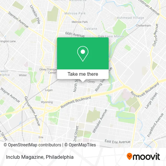Inclub Magazine map