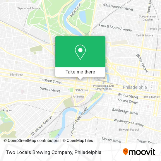 Two Locals Brewing Company map