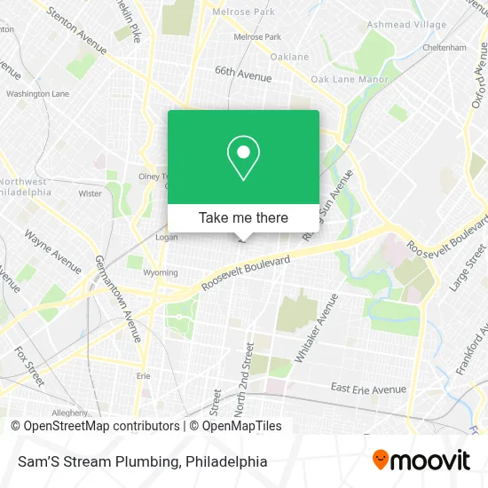 Sam’S Stream Plumbing map