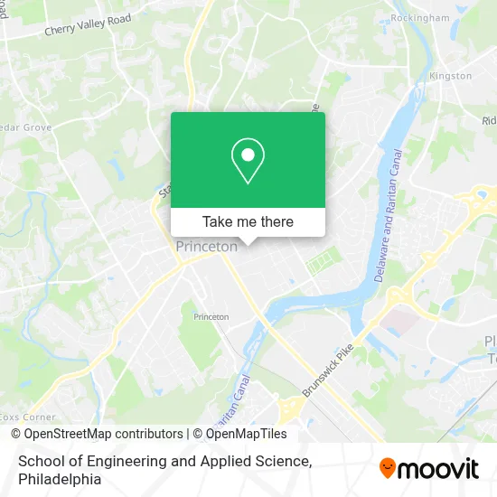 School Of Engineering And Applied Science map