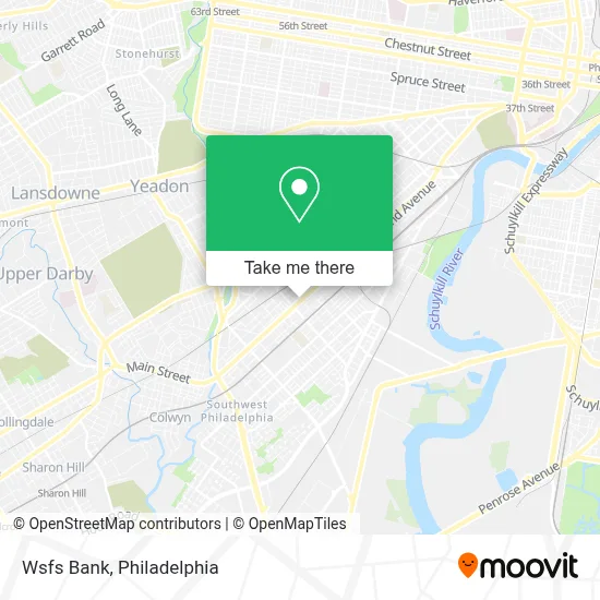 Wsfs Bank map