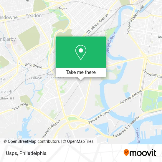 Usps map