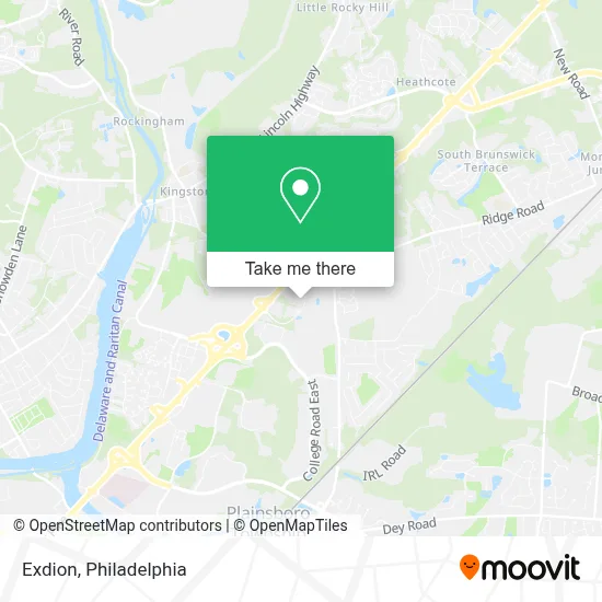Exdion map