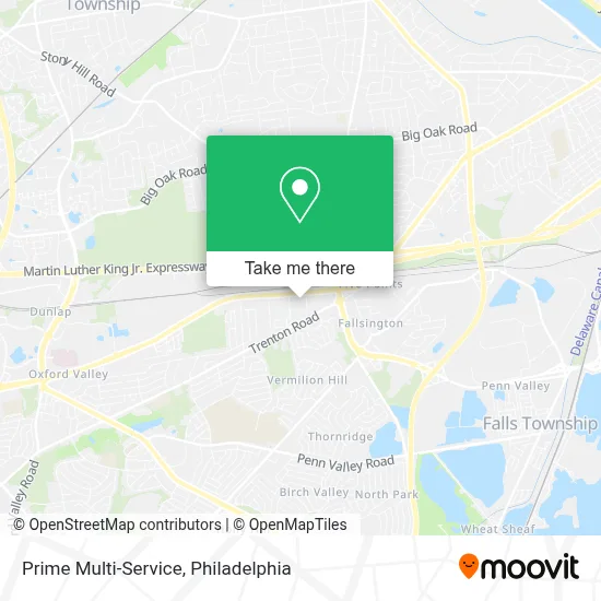 Prime Multi-Service map