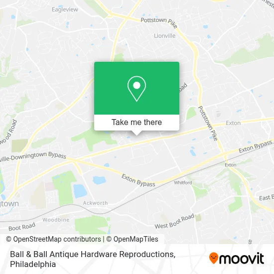Ball & Ball Antique Hardware Reproductions map