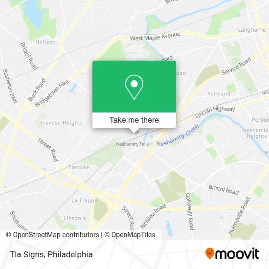 Tla Signs map