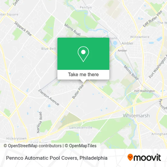 Pennco Automatic Pool Covers map