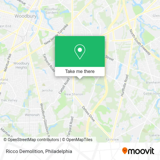 Ricco Demolition map