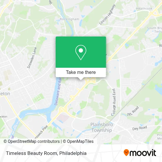 Timeless Beauty Room map