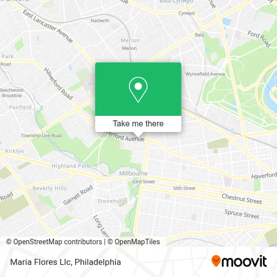 Maria Flores Llc map
