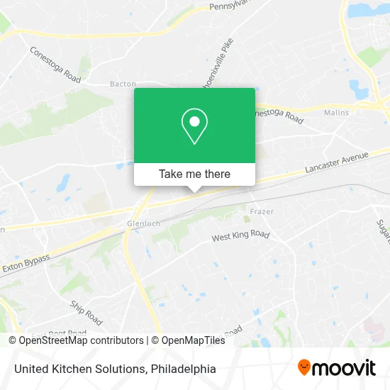 United Kitchen Solutions map