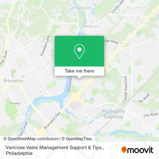 Varicose Veins Management Support & Tips. map