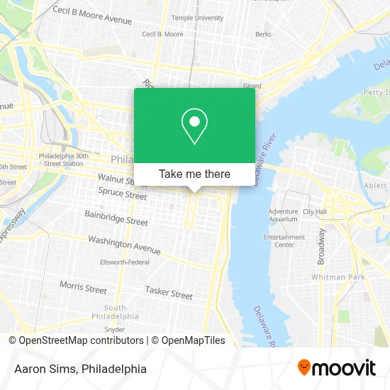 Aaron Sims map