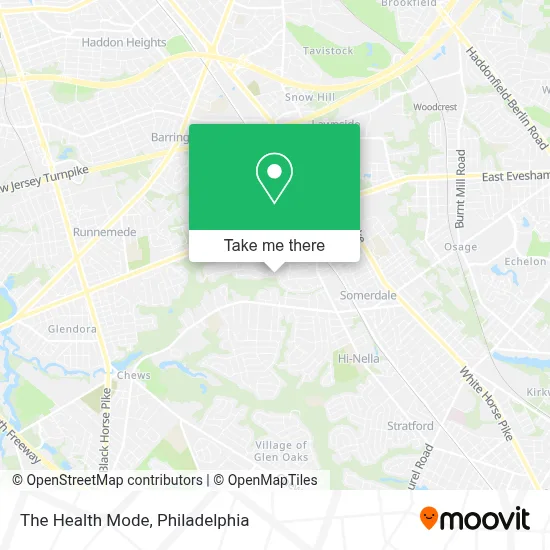 The Health Mode map