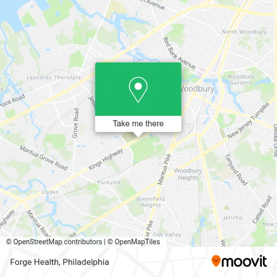 Forge Health map