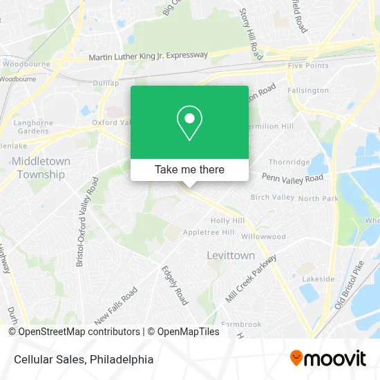 Cellular Sales map