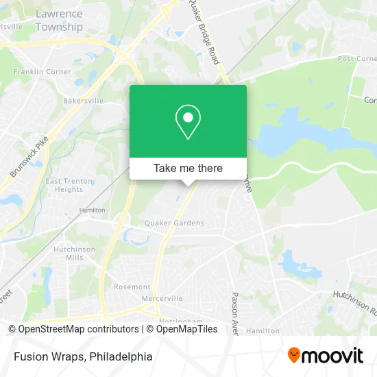 Fusion Wraps map