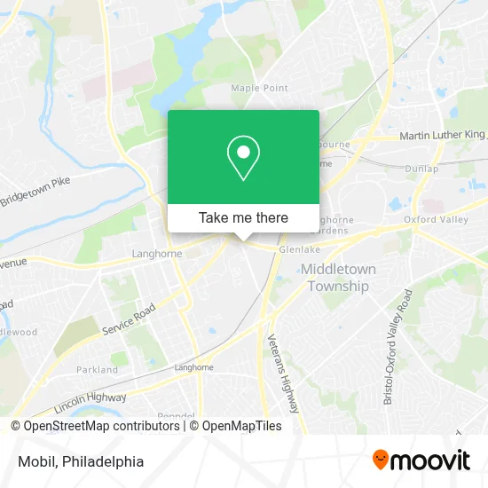 Mobil map
