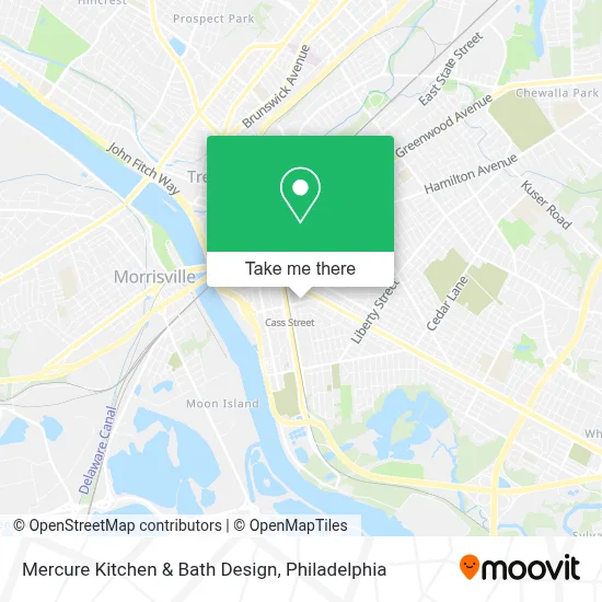 Mercure Kitchen & Bath Design map