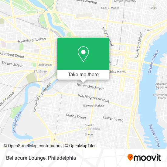 Bellacure Lounge map