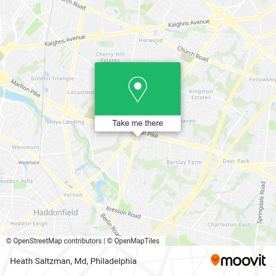 Heath Saltzman, Md map