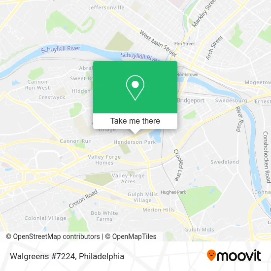 Walgreens #7224 map