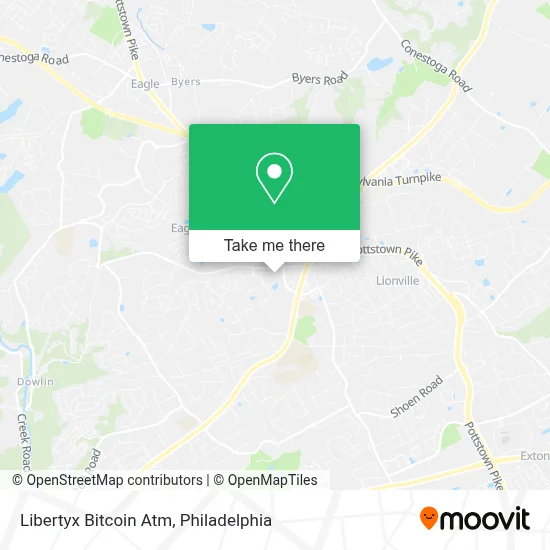 Libertyx Bitcoin Atm map