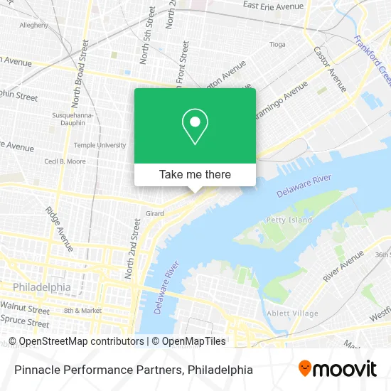 Pinnacle Performance Partners map