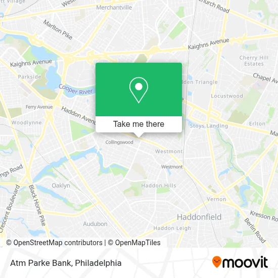 Atm Parke Bank map