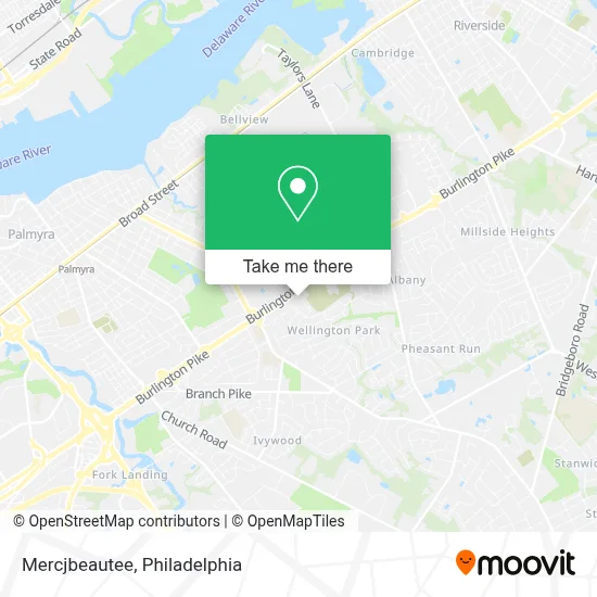Mercjbeautee map