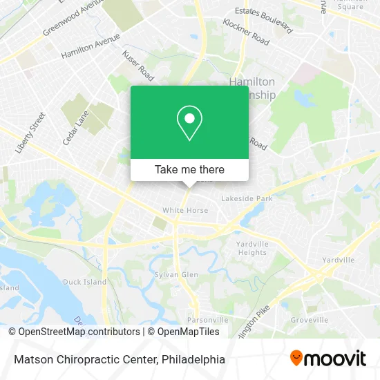 Matson Chiropractic Center map