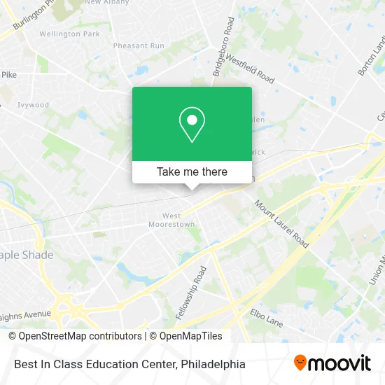 Best In Class Education Center map