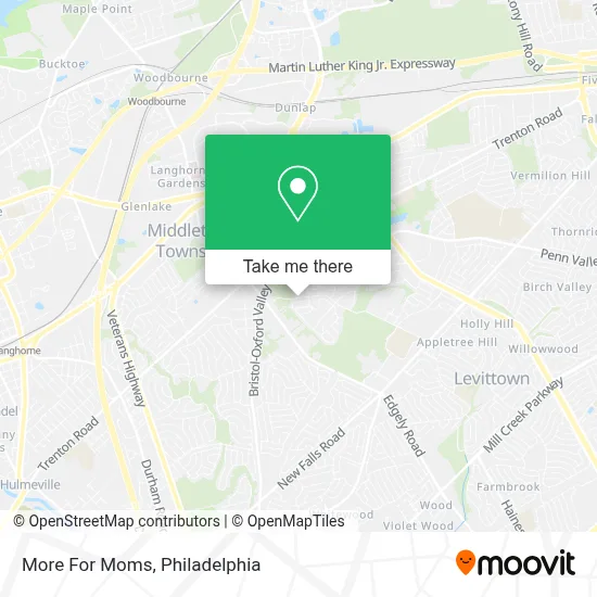 More For Moms map