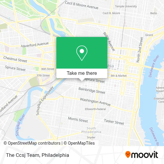 The Ccsj Team map
