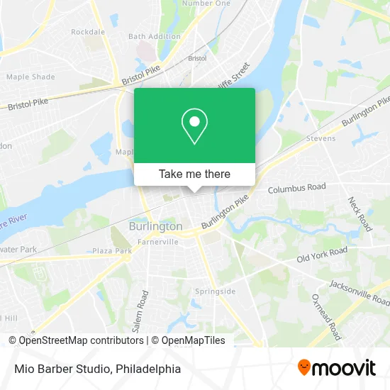 Mio Barber Studio map