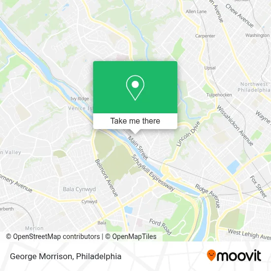 George Morrison map